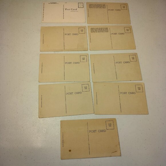 Vintage The Greenbrier Hotel Postcard Lot of 9 Resort West Virginia Unposted USA - Picture 10 of 16